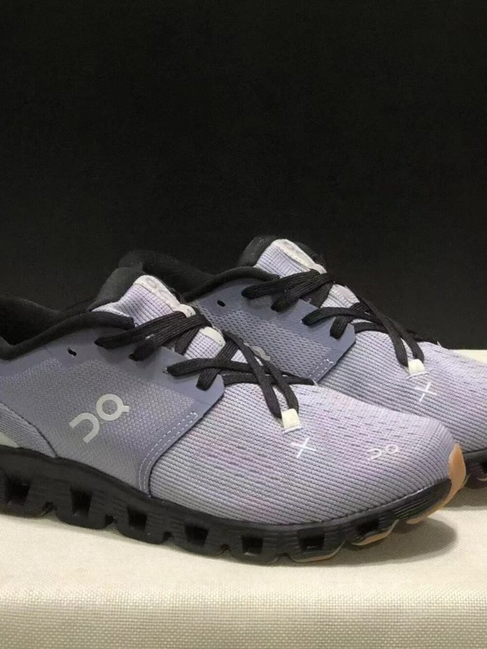 On Running Cloud X Running Shoes Lavender/Black US 8.5